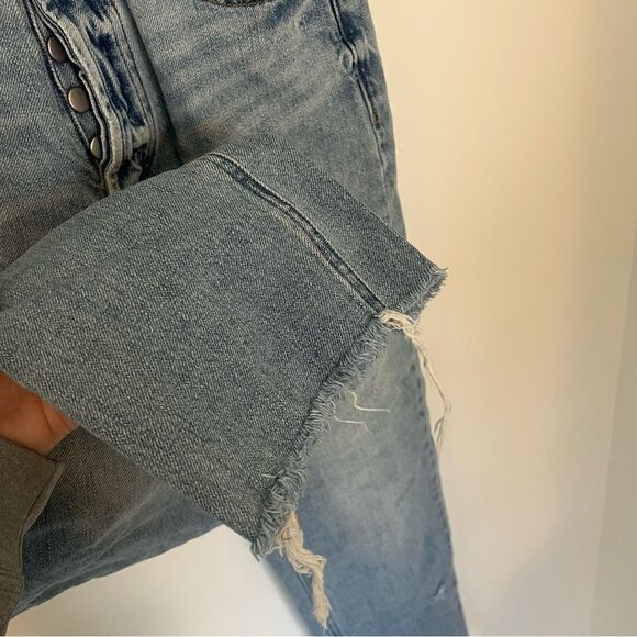 BDG Urban Outfitters Slim Straight Distressed Ripped 26 Jeans - Picture 7 of 13
